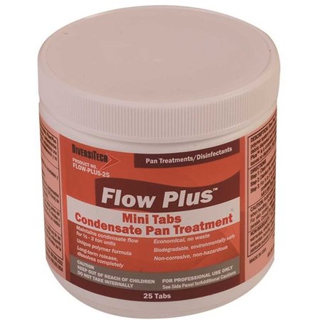 DIVERSITECH Flow-Plus Condensate Pan Treatment Tablets FLOW-PLUS-25